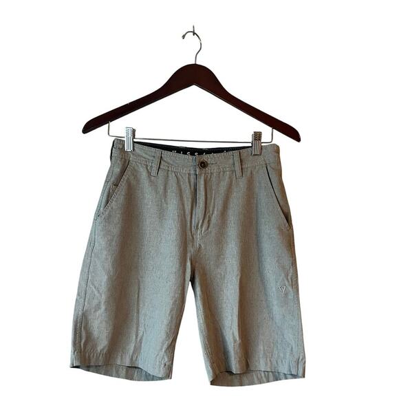 Vissla Athletic Short Hybrid Boardshort Khaki Teal 27 8” Inseam - Picture 1 of 7